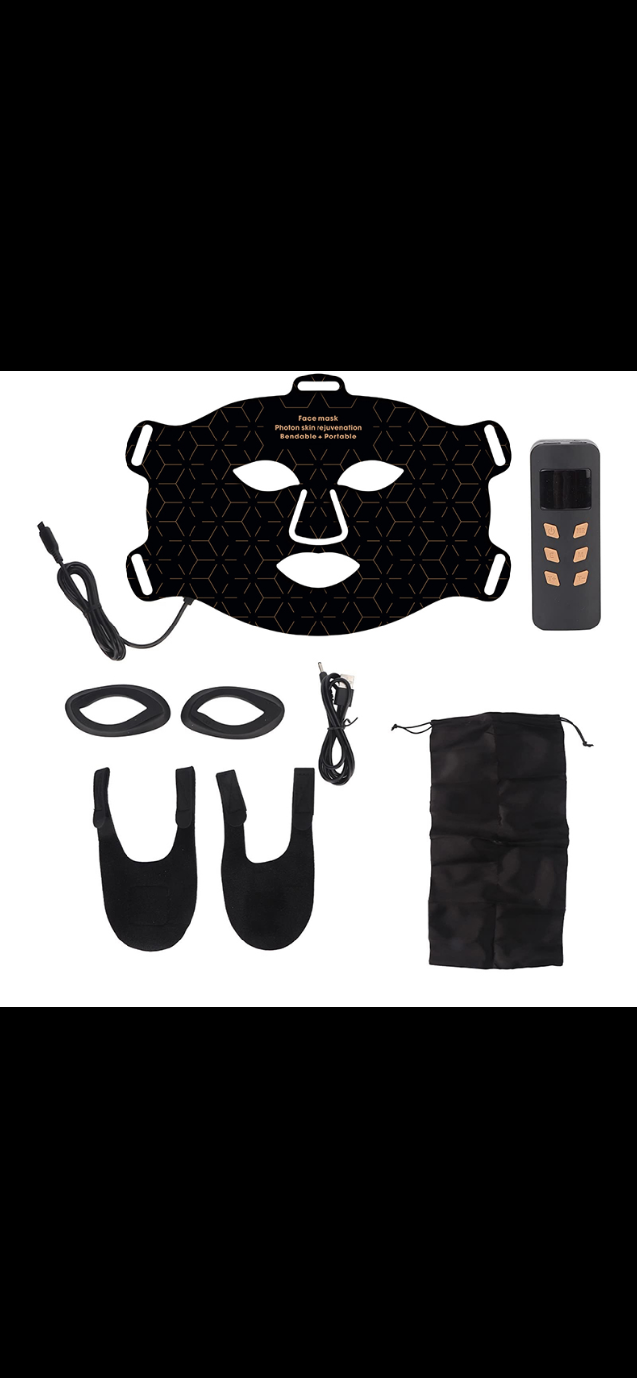 POLARA LumaVeil 4 Wave LED Face Mask